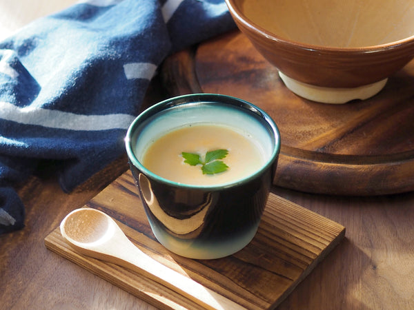 『卵と水とお出汁だけ！  レンジで3分椎茸茶碗蒸し』 3min - Jiggly Chawanmushi